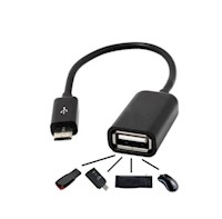 Cable Adaptador Otg De Microusb A Usb
