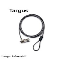 CABLE DE SEGURIDAD TARGUS DEFCON T-LOCK CLAVE 4 DIGITOS BOLSA