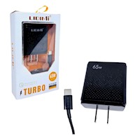 Cargador con Cable Tipo C Carga Rapida 65W LIDIMI LD-T9779T