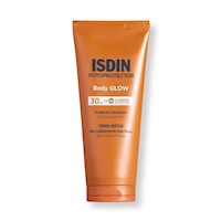 ISDIN Fotoprotector Body Glow SPF 30 protector solar con efecto luminoso y firme