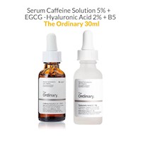 Serum Caffeine Solution 5 EGCG + Serum Hyaluronic Acid 2  B5 - The Ordinary