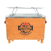 Caja China Meat Master Cl sica SP Mini + Parrilla Galvanizad