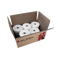 Papel Termico 5 Rollos Contometro 80x80mm KALIPEL