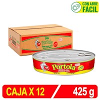 Oval Entero De Jurel En S/Tomate Portola 425g – Caja X 12 Uni