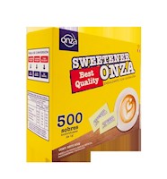 Endulzante Sucralosa Polvo Onza Caja- 500 Sobres