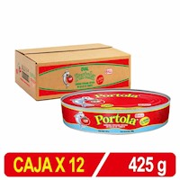 Oval Sardina Peruana Entera En S/Tomate Portola Caja 425Gr X 12 Uni.