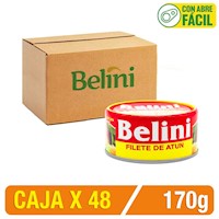 Filete De Atún Belini En Aceite Vegetal 170G Caja x 48 Uni