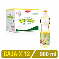 Aceite De Soya Portola 900 ml Caja X 12 Uni.