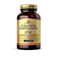 Calcium Magnesium Plus Zinc Tablets (100)