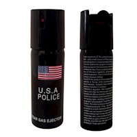 Gas Pimienta Spray 60ml Defensa Personal Protección Negro