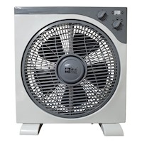 Ventilador Cuadrado de Mesa 12 pulgadas 3 Velocidades con Timer