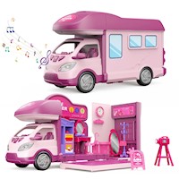 Juguete Carro Camper Recreacional Musical 2 en 1