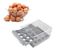 Bandeja Para Huevos Doble cajón Soporte Para Refrigerador