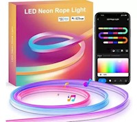 Tira LED RGBIC Dreamcolor Flex 5m Silicona Alexa Google Assistant Wifi