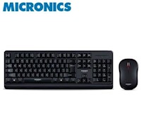Kit Teclado y Mouse Micronics Norton MIC T100 Negro