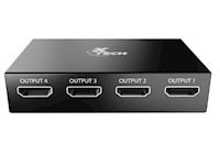 Multiplicador Hdmi de 4 Puertos Xtech Xha240 Negro