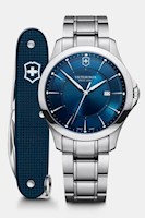 Juego de reloj Alliance con navaja suiza, Victorinox