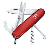 Navaja Compact color rojo Victorinox