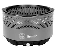 Parrilla Portátil Turbo Grill Gris con Maletín