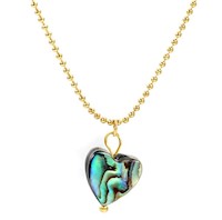 Collar Avalon Corazón Piedra Waterproof