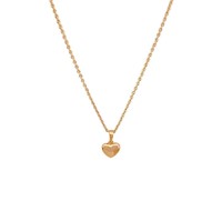 Collar Oro Rosa Corazón
