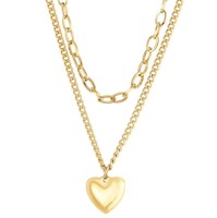 Collar Doble Heart Waterproof