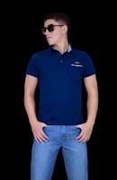 POLO CAMISERO THORFIN ZOHAR . AZUL T/M