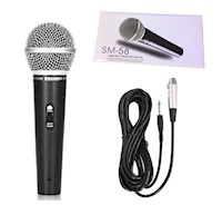 WEISRE M-58 micrófono de condensador portátil unidireccional