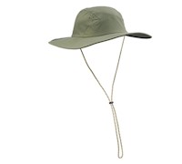 SOMBRERO DE TREKKING Y SENDERISMO ANTI-UV FORCLAZ 500 ADULTO VERDE CAQUI