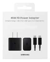 SAMSUNG CARGADOR 45W CARGA RAPIDA TIPO C A C/ TIENDA OFICIAL