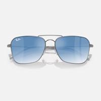 Lentes de sol RayBan RBR0102S Caravan Reverse AZUL DEGRADE PLATA/ unisex