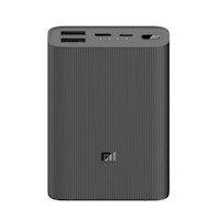 Batería Externa Xiaomi Mi Power Bank 3 Ultra Compact Black 10 000mAh