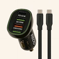 Cargador de Auto 100W REDD