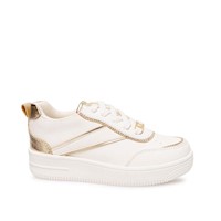 Zapatilla Casual CARITO-2531 Blanco/Dorado Piazza Kids