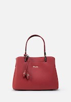 CARTERA DE MANO EN CUERO GRABADO