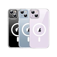 Case Compatible con iPhone 14 Transparente con MagSafe