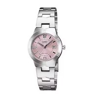 Reloj Mujer Casio Acero Plateado  LTP-1241D-4ADF