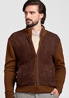 CASACA KNIT SUEDE JACKET