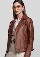 CASACA CUERO BIKER PULSE