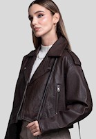 CASACA CUERO BIKER ROGUE