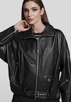 CASACA CUERO MUJER BOMBER