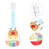 Guitarra Ukulele Infantil De Cuerdas