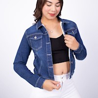 CASACA JEAN CON PELUCHE MARINA