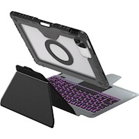 Case nillkin con teclado para apple ipad Air 11 2024 Negro