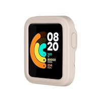 Case de Silicona Para Xiaomi Mi Watch Lite Crema