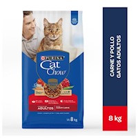 Cat Chow Adulto Sabor Carne y Pollo 8 Kg