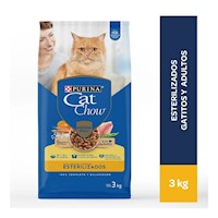 Cat Chow Adultos Esterilizados 3 kg