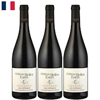 Pack  3 Vino Tinto Château Belles Eaux Les Coteaux Languedoc 750ml