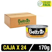 Grated De Atún Aceite Vegetal Beltrán 170g – Caja X 24 Uni