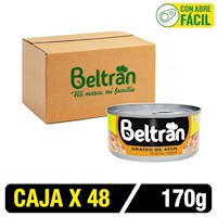 Grated De Atún Aceite Vegetal Beltrán 170g – Caja X 48 Uni